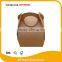 full color printing foldable paper cupcake box paper cake box of high quality