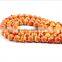 8mm orange synthetic malachite beads,colorful stripe semi precious stone beads