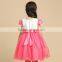 Latest Cute Children Girl Ruffle Party Dress Designs Kids Dress