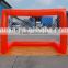Inflatable game portable soccer goal on beach with cheap price