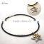 Custom Tourmaline Ion titanium sports silicone Energy balance necklace