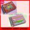 Soft pvc custom 3D cute soft cover note book