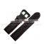 Waterproof Black White Silicone Rubber WatchWrist watch Strap Band 22mm 24mm