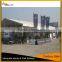 1000 people double decker tent with glass wall for wedding party