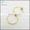 real gold 925 sterling silver nose o-ring