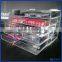 Factory Wholesale Popular Acrylic Cosmetic Cube w/ DIVIDERS