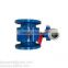 BBZ pipeline 316L liquid magnetic hot water flow meter