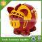 Newest Customize Resin Funny Pig Piggy Bank Home Decoration Wholesale