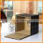 High-end household leather square tissue box roll carton creative living room Continental towel tube reel spool shipping