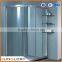 8mm 10mm 12mm Tempered Glass Flat / Curved Tempered Glass Shower Wall Panels
