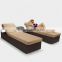 garden ridge outdoor furniture Of Hot Sale And High Quanlity AN4002-Black comfortable sun lounger