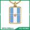 Souvenir Gift Zinc Alloy Custom Own Printed Tourism Souvenir Keychain