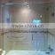 high quality frameless clear glass shower door