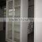 Steel furniture metal sliding glass door cabinet for office use