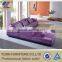 I shaped low price living room wooden sofa