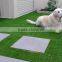 Natural colour artificial grass for landscape U shaped fiber