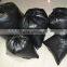 Custom Heavy Duty Plastic Bags for Garbage Black Color With Gusset