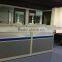 Modern Office Aluminum Frame Glass Partition Door with Blind