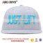 3d design custom snapback hat