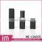 Wholesale empty square black plastic lipstick case LS6005