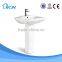  china suplier ceramic pedestal wash basin