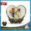Premium decorative zamac printed button pin for gift