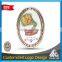 Personalized zamac custom badges with design pattern