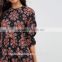 thailand wholesale clothing blouson sleeve floral print alibaba dresses
