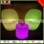 LED Colours Changing Modern Plastic Furniture Glowing Furniture For Garden Outdoor
