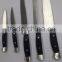 6PCS high quality heated kitchen knife with forged ABS handle