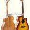 L-940 41' zebrawood sunburst color auditorium acoustic guitar