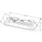 7.5 inch 18W yacht boat marine light IP 68 316 stainless steel anti-corrosion