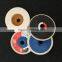 Water and Wood off white wool felt polishing Disc Wheel pads