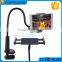 Flexible Adjustable Gooseneck Clip On Desk Kitchen Table Holder Mount for 4-8 Inch