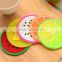 Eco-friendly Round Shape Plastic Home Cup Coaster