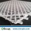 Firm and durable plastic non-slip flooring mat
