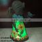 Iron solar chinese little girl lights product decor