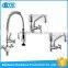 wholesale OEM&ODM 304 stainless steel Brushed Pull Out Commercial Pre-rinse Units kitchen faucet