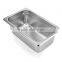 304 stainless steel gastronorm container/all size GN pan food container