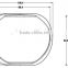 Optical aspheric lens for street light(GT-107-2)