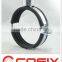 rubber lined pipe clamp with 3G nut