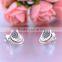 Low Price Fancy Stud Silver Earrings For Woman