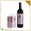 Customed Private Label For Wine Bottle With Gold Stamping