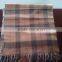 Winter Soft Warm Reversible Alpaca Wool Mens Scarf