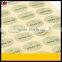 New Style Round Transparent Label Sticker