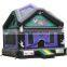 Halloween Party Inflatable Bouncere House, Hallowmas Thembe Fun City Inflatable Giant Bouncer for Rental