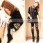 Women Lady Punk Hole Ripped Slit Split Leggings Party Gothic Pants