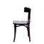 French style living room furniture wooden cross back chair