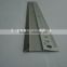 Professional 12' 30cm straight Aluminum measuring metal ruler with logo printing