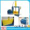 High quality hydraulic rubber cutting machine/vertical bale cutter